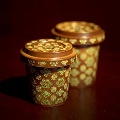 Handmade Tang Baoxiang Lidded Cup – Large Capacity Milk Tea & Office Mug