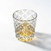 Edo Kiriko Handcrafted Lead-Free Starlight Crystal Whiskey Glass-300ML