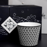 Mr. Magic Series Paperboard Themed Under-Glaze Floral Handcrafted Cup(220ML)