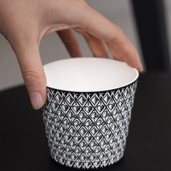 Mr. Magic Series Paperboard Themed Under-Glaze Floral Handcrafted Cup(220ML)