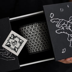 Mr. Magic Series Paperboard Themed Under-Glaze Floral Handcrafted Cup(220ML)