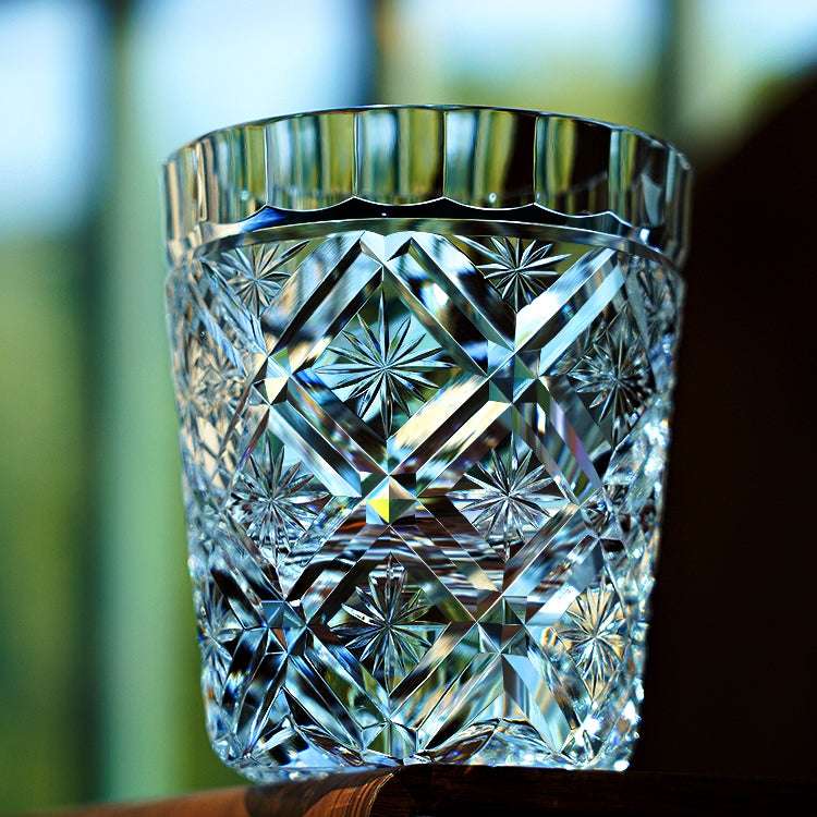 ClayWhispers Handcrafted Hana Blossom Glass With Wooden Box