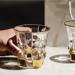 Bohemia Royal Crystal Whisky Decanter Set