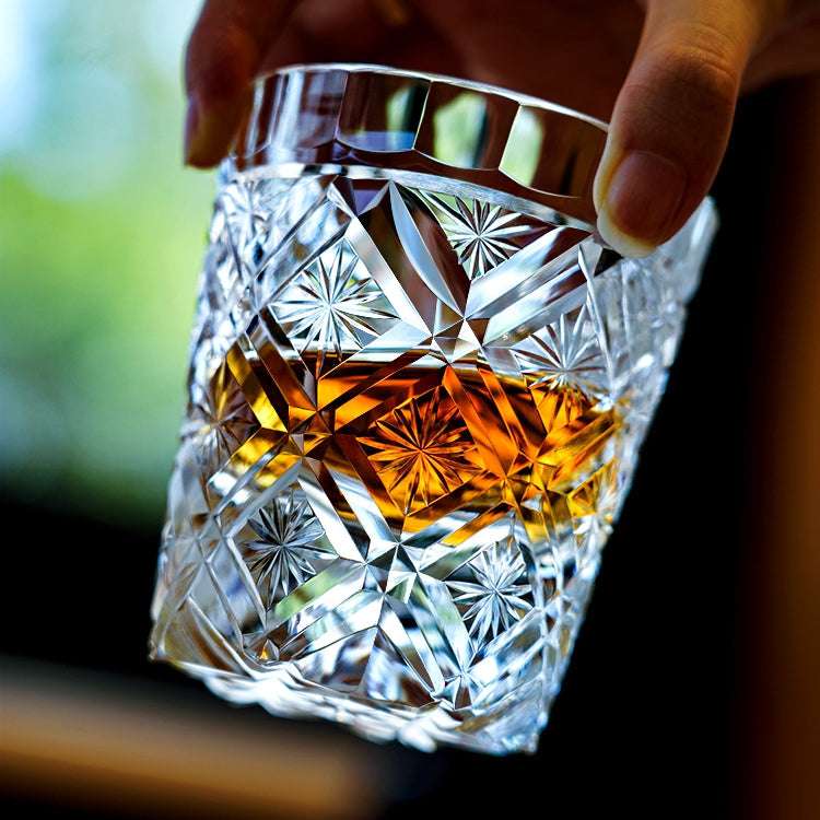 ClayWhispers Handcrafted Hana Blossom Glass With Wooden Box