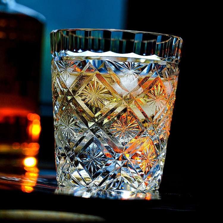 ClayWhispers Handcrafted Hana Blossom Glass With Wooden Box