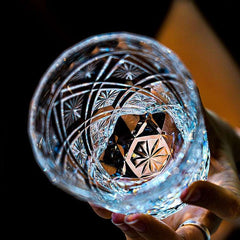 ClayWhispers Handcrafted Hana Blossom Glass With Wooden Box