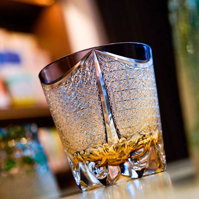 ClayWhispers Handcrafted Dancing Phoenix Whisky Glass With Wooden Box