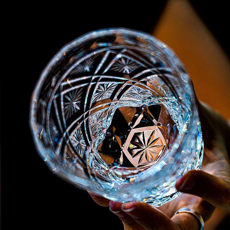 ClayWhispers Handcrafted Hana Blossom Glass With Wooden Box