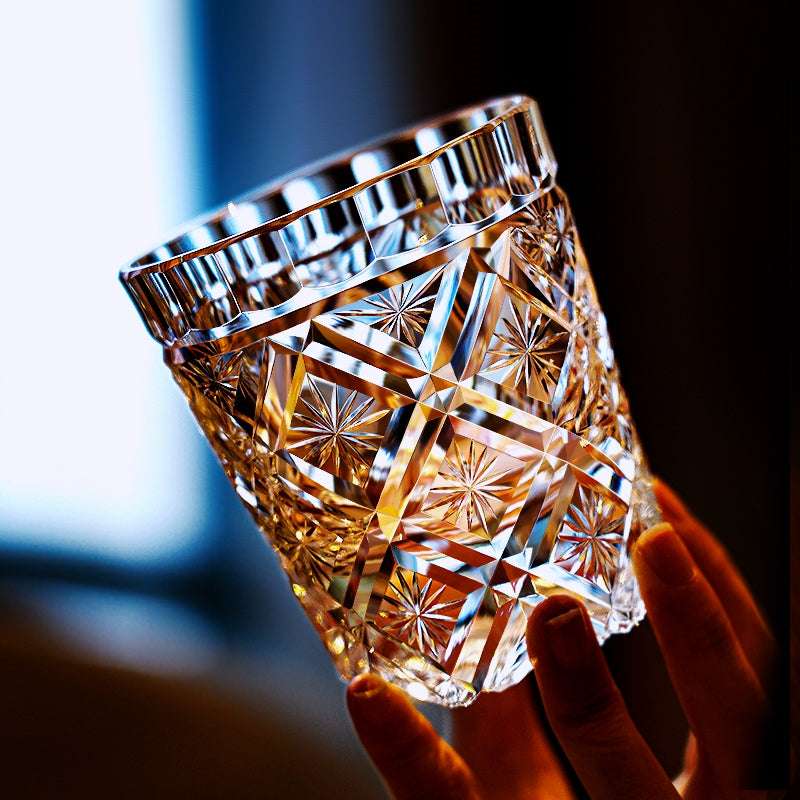 ClayWhispers Handcrafted Hana Blossom Glass With Wooden Box