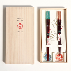 Handcrafted ISSOU Shio-Kaze Japanese Wooden Chopstick Set