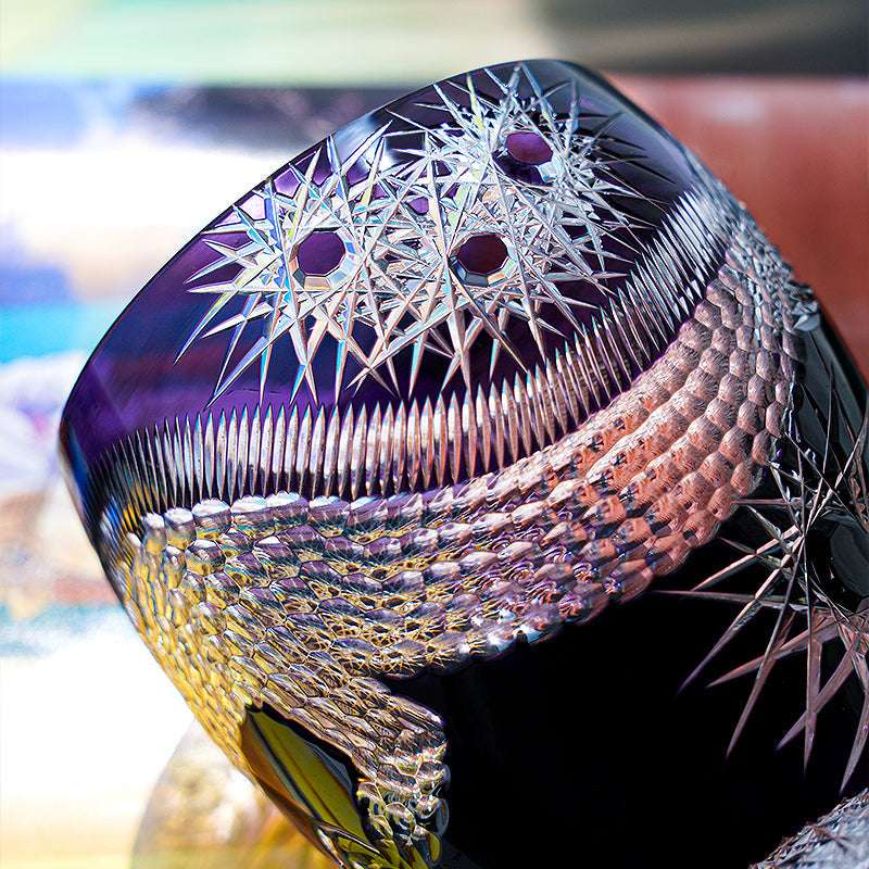 ClayWhispers Handcrafted Majestic Dragon Whisky Glass With Wooden Box