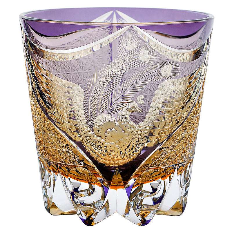 ClayWhispers Handcrafted Dancing Phoenix Whisky Glass With Wooden Box