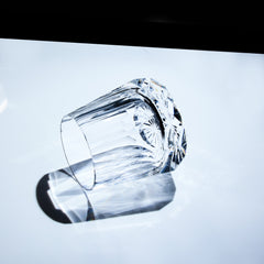 Edo Kiriko Handcrafted Kage Hana Whisky Glass