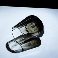 Edo Kiriko Handcrafted Kage Hana Whisky Glass