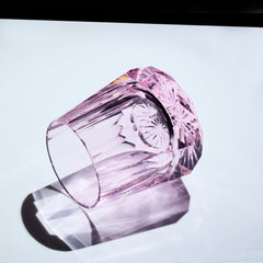 Edo Kiriko Handcrafted Kage Hana Whisky Glass