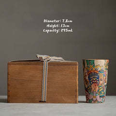 Handcraft Mahakala Cola Glass - Ritual-Inspired Drinkware