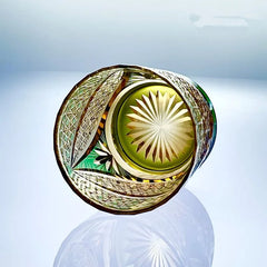 Edo Kiriko Sparkling Galaxy Crystal Whiskey Glass