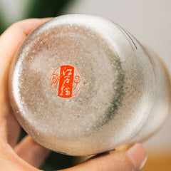 ClayWhispers Frosted Glass Beer Mug Gift Set