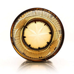 ClayWhispers Handcrafted Crane Feather Whisky Glass With Wooden Box