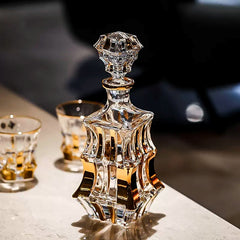 Bohemia Royal Crystal Whisky Decanter Set