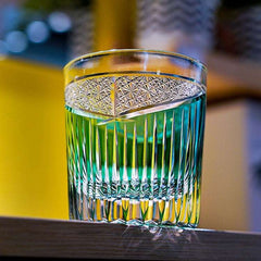 ClayWhispers Handcrafted Karmic Whisky Glass With Wooden Box