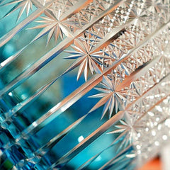 ClayWhispers Handcrafted Stellar Nexus Whisky Glass With Wooden Box