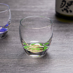 Toyo-Sasaki Handcrafted Shochikubai Sake Glass Set of Three