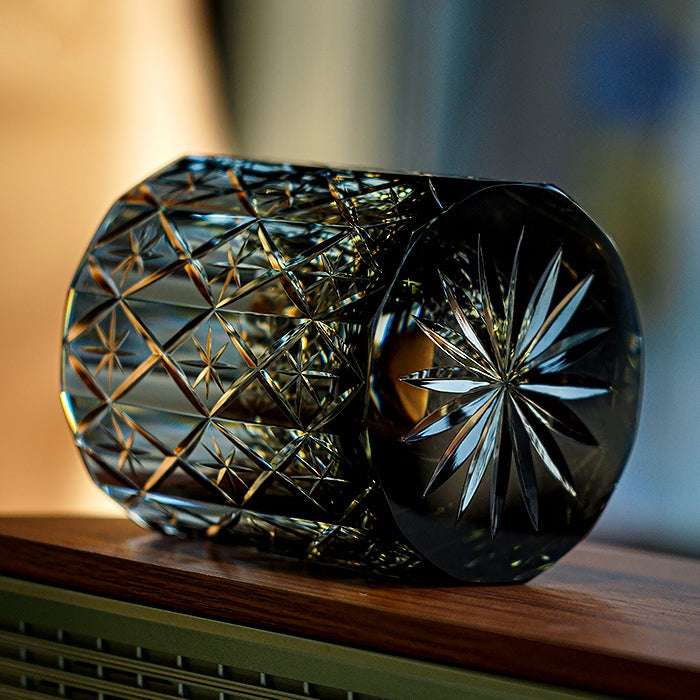 ClayWhispers Handcrafted Celestial Whisky Glass With Wooden Box