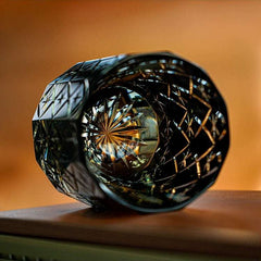 ClayWhispers Handcrafted Celestial Whisky Glass With Wooden Box