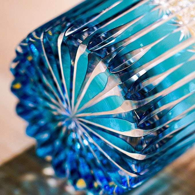 ClayWhispers Handcrafted Stellar Nexus Whisky Glass With Wooden Box