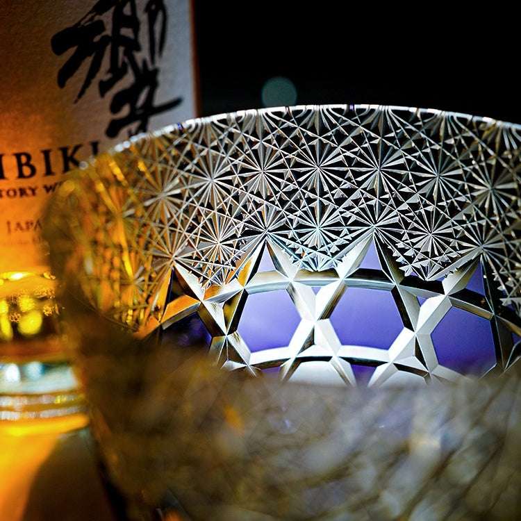 ClayWhispers Handcrafted Fluorite Whisky Glass With Wooden Box