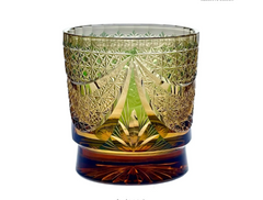 Edo Kiriko Sparkling Galaxy Crystal Whiskey Glass