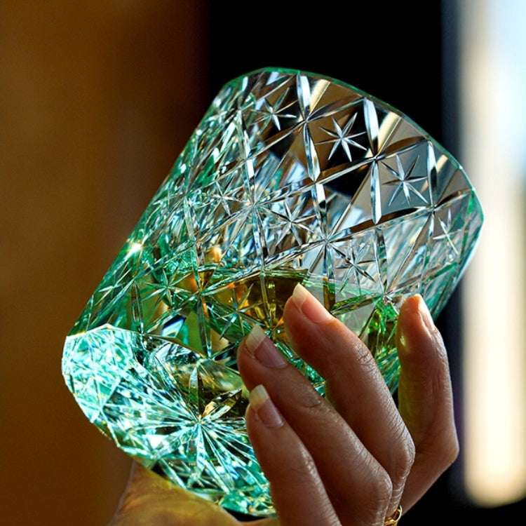 ClayWhispers Handcrafted Celestial Whisky Glass With Wooden Box