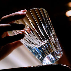ClayWhispers Handcrafted Starlit Guqin Whisky Glass With Wooden Box