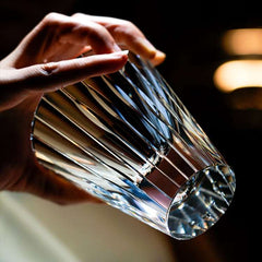 ClayWhispers Handcrafted Starlit Guqin Whisky Glass With Wooden Box
