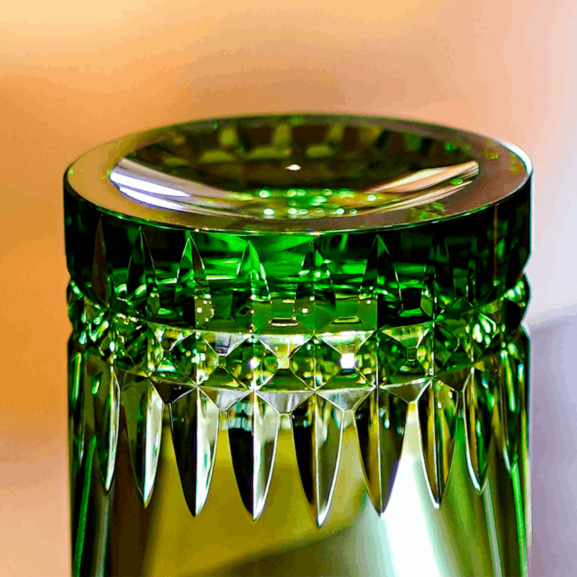 ClayWhispers Crystal Royale Whisky Glass With Wooden Box