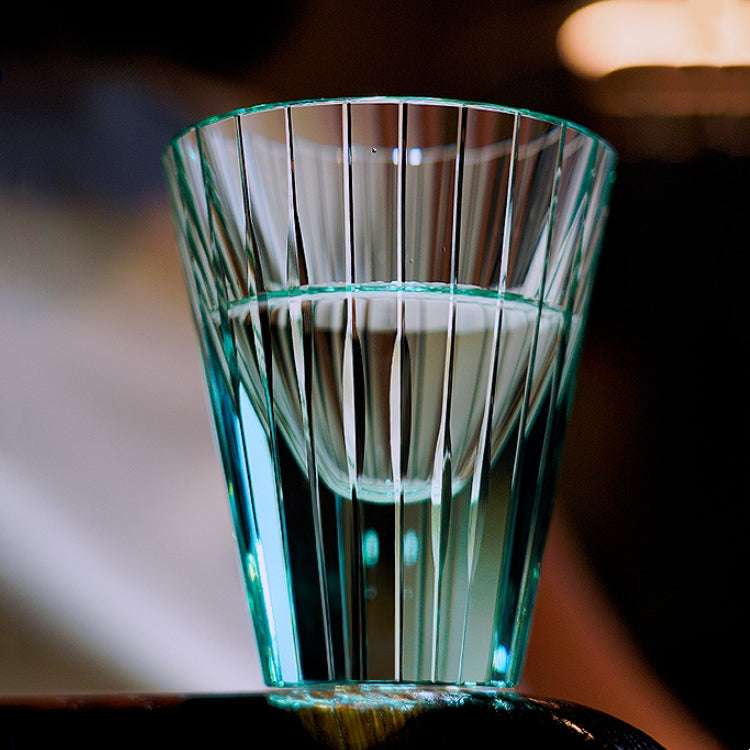 ClayWhispers Handcrafted Starlit Guqin Whisky Glass With Wooden Box