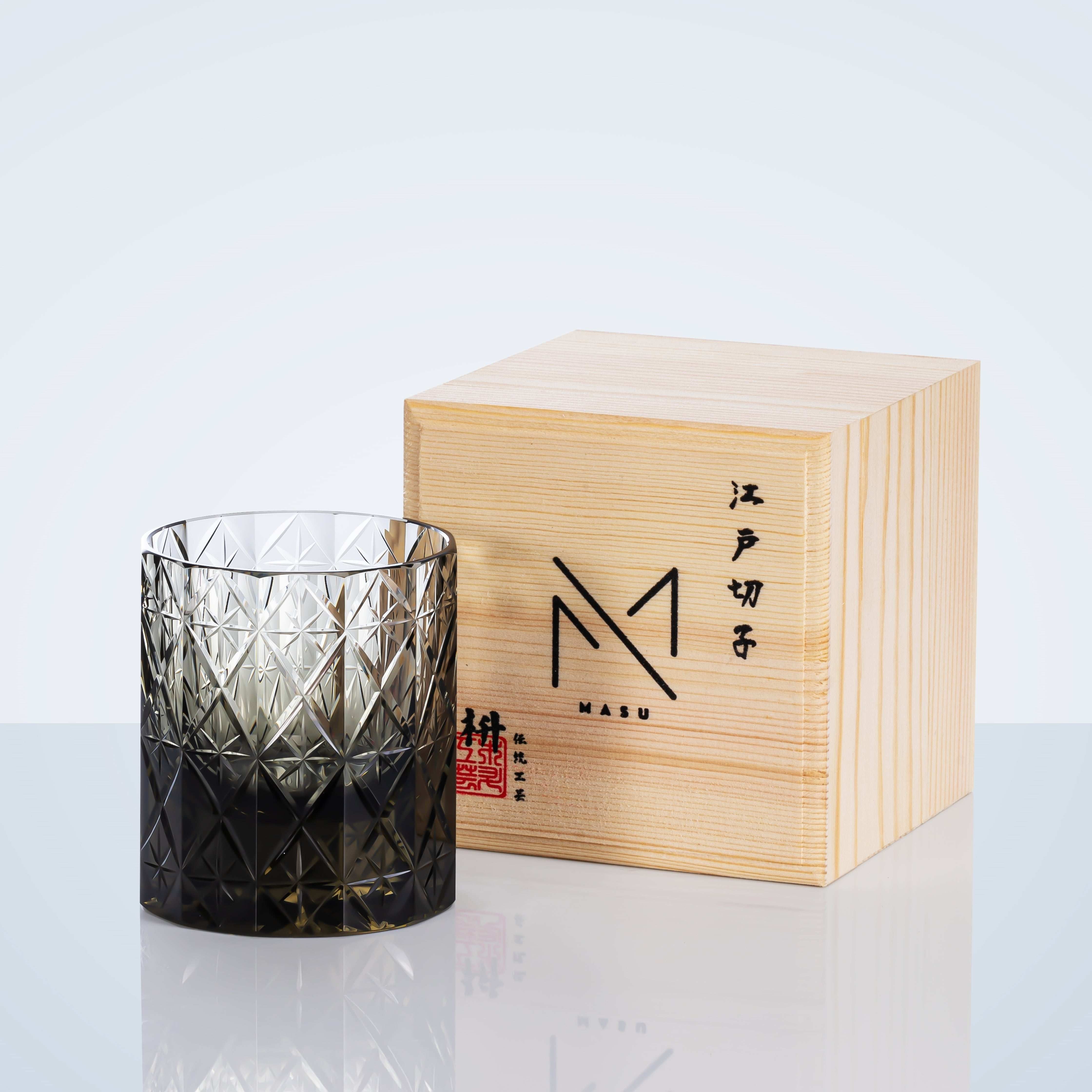 ClayWhispers Handcrafted Celestial Whisky Glass With Wooden Box