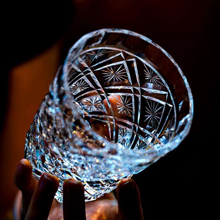 ClayWhispers Handcrafted Hana Blossom Glass With Wooden Box