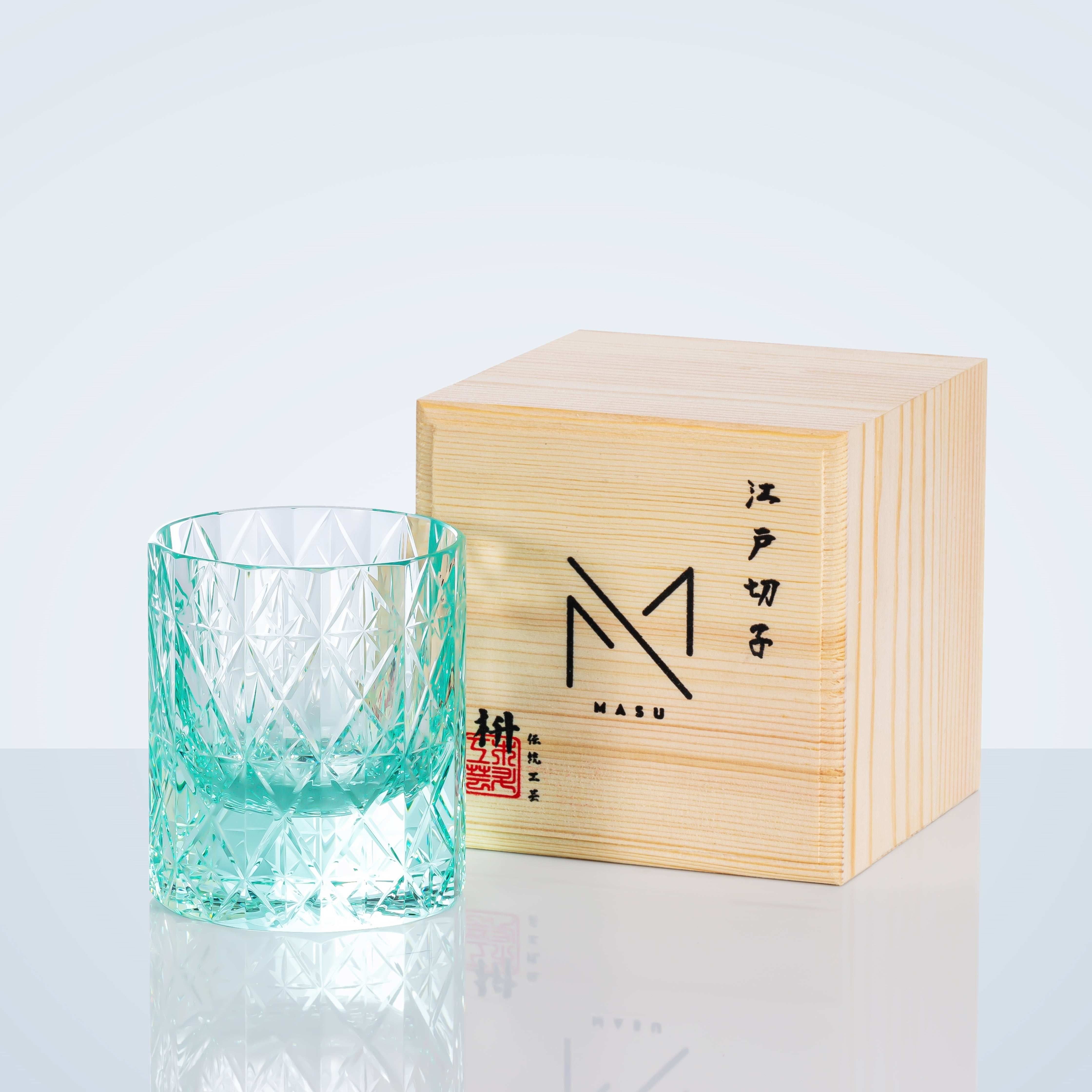ClayWhispers Handcrafted Celestial Whisky Glass With Wooden Box