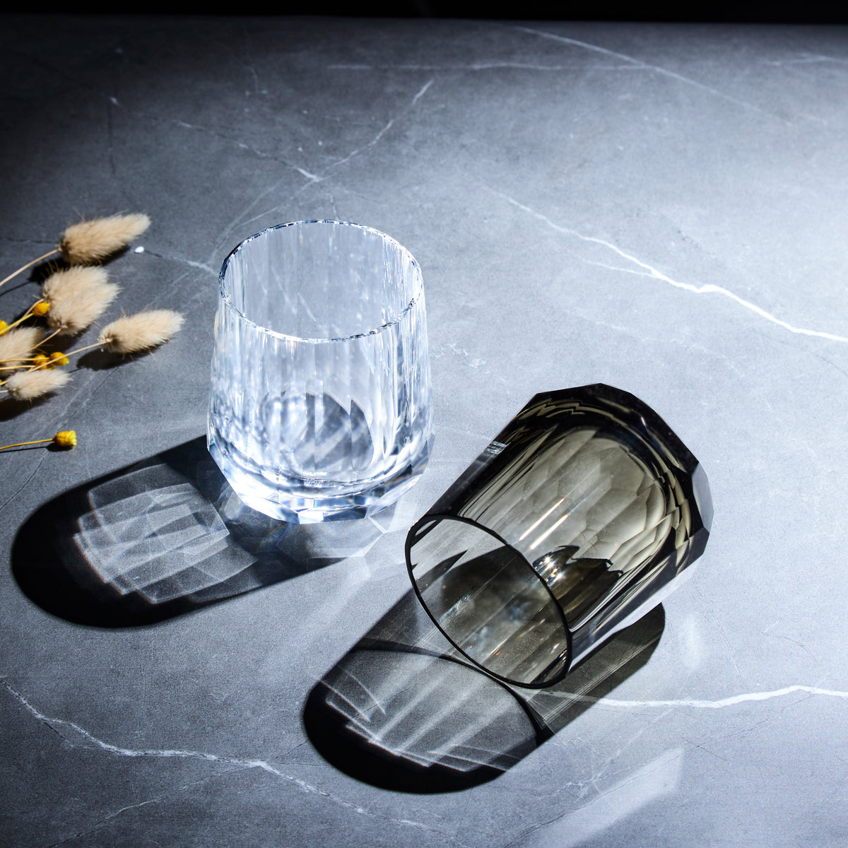 Edo Kiriko Handcrafted Kage Tate Whisky Glass