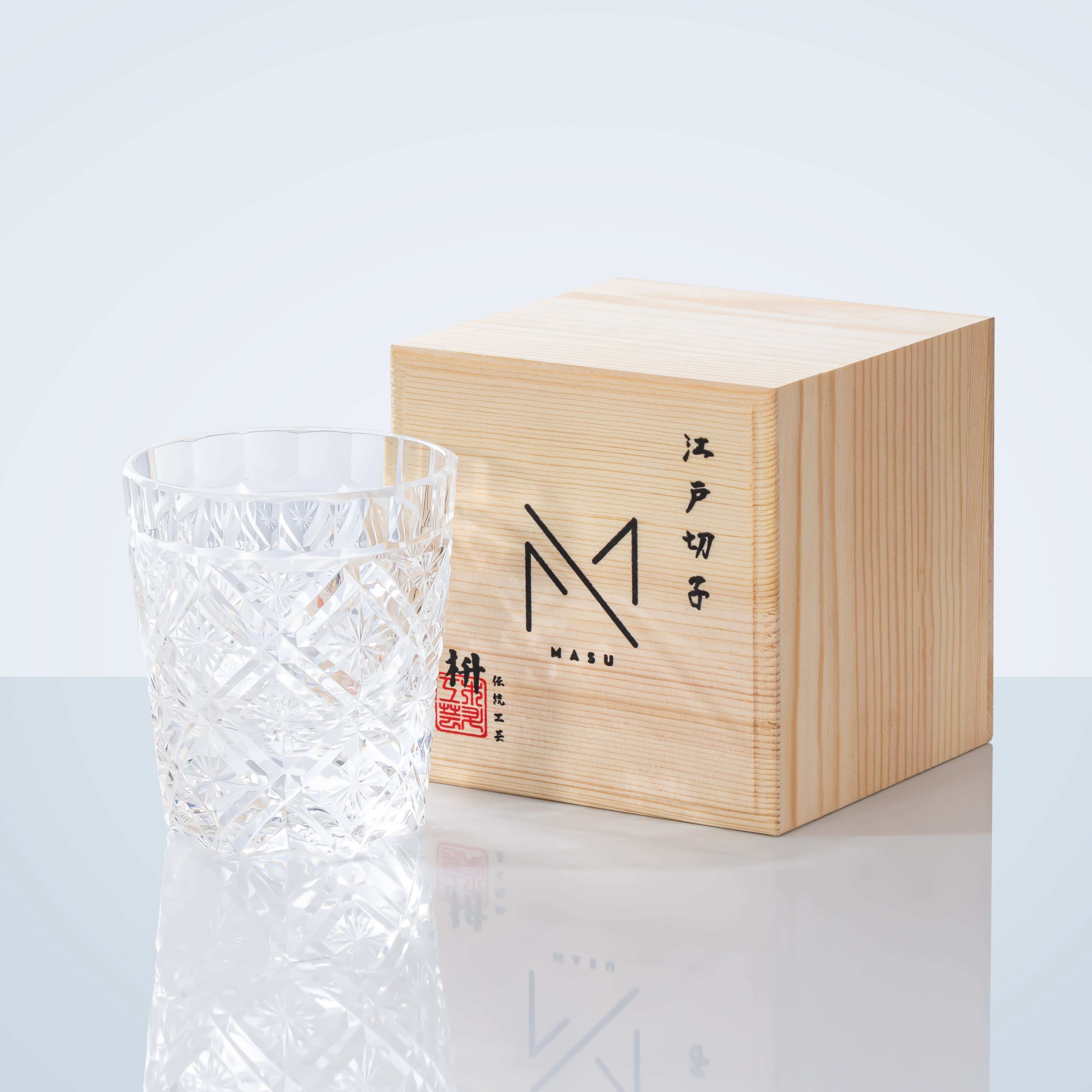 ClayWhispers Handcrafted Hana Blossom Glass With Wooden Box
