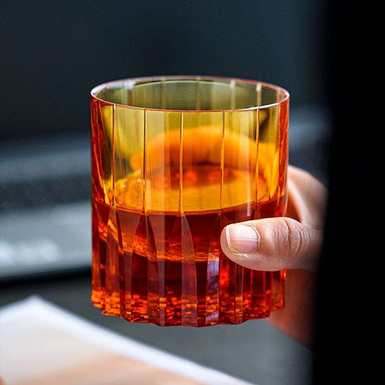 ClayWhispers Multi-Color Edition Dazzling Whisky Glasses With Wooden Box