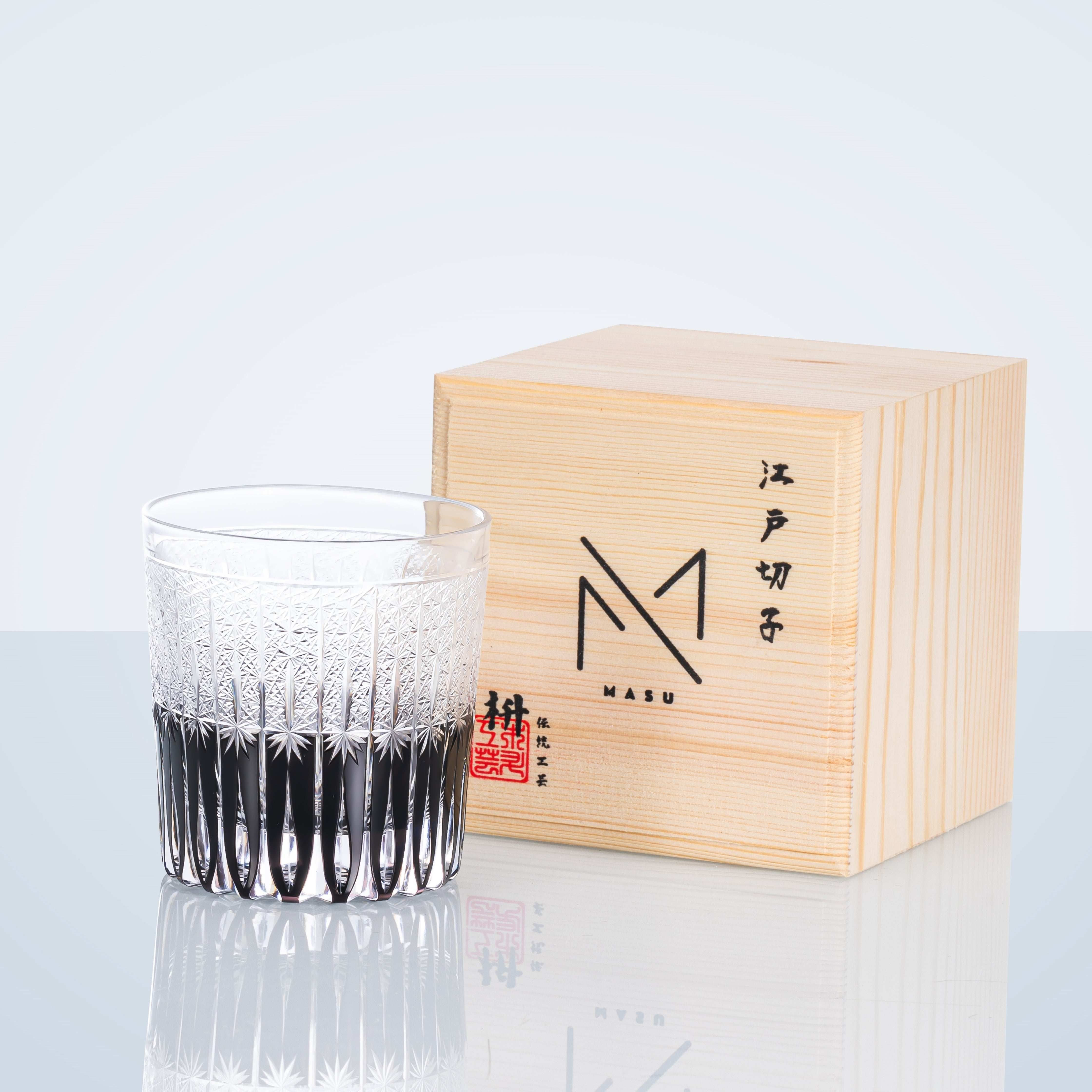 ClayWhispers Handcrafted Stellar Nexus Whisky Glass With Wooden Box