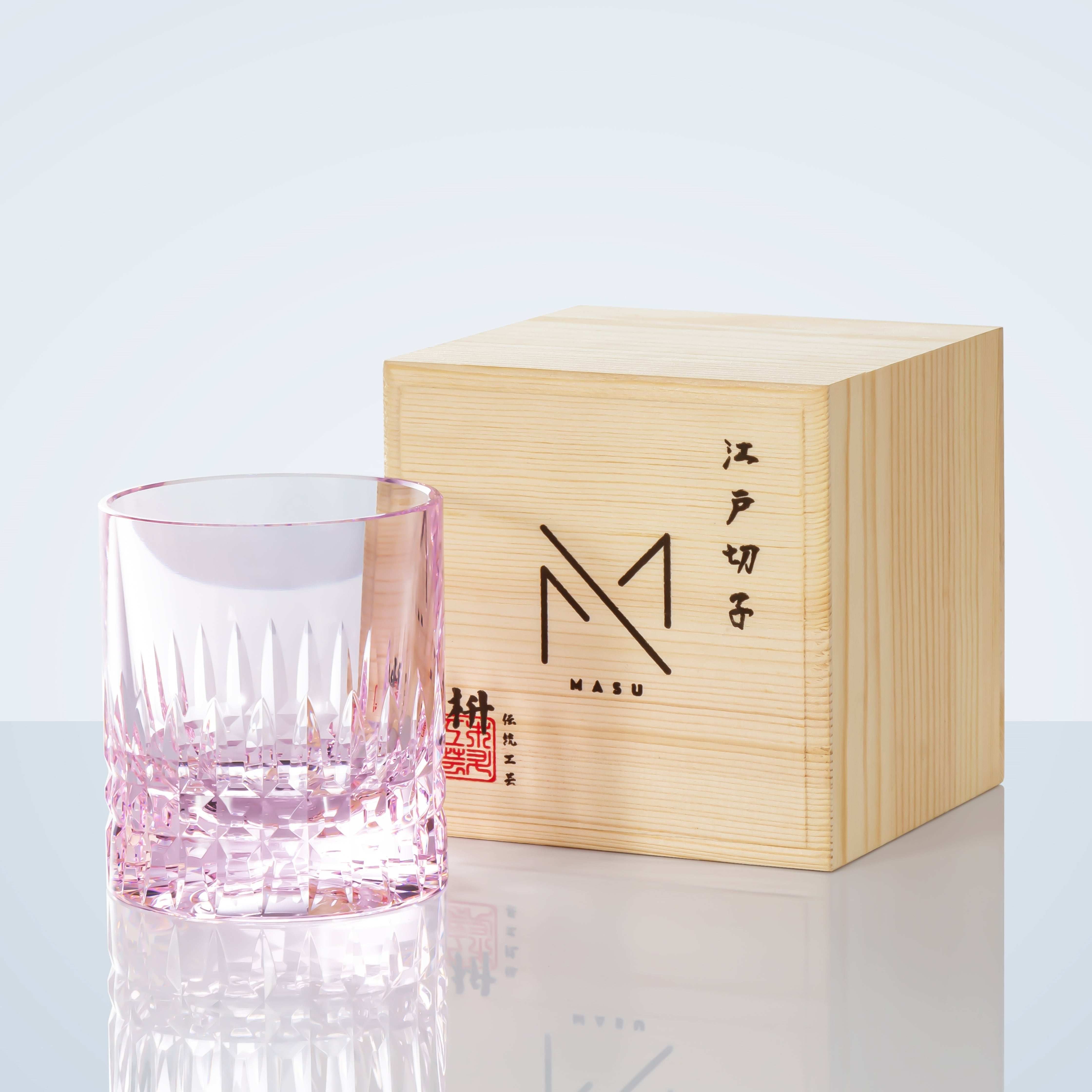 ClayWhispers Crystal Royale Whisky Glass With Wooden Box