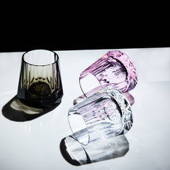 Edo Kiriko Handcrafted Kage Hana Whisky Glass