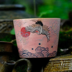 Handcrafted Dunhuang Art-Inspired Coffee Mug