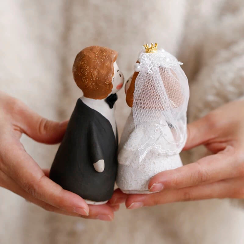Couple Figurine Close-up