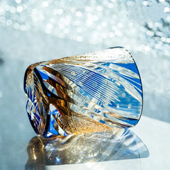Edo Kiriko Starlight Whiskey Glass