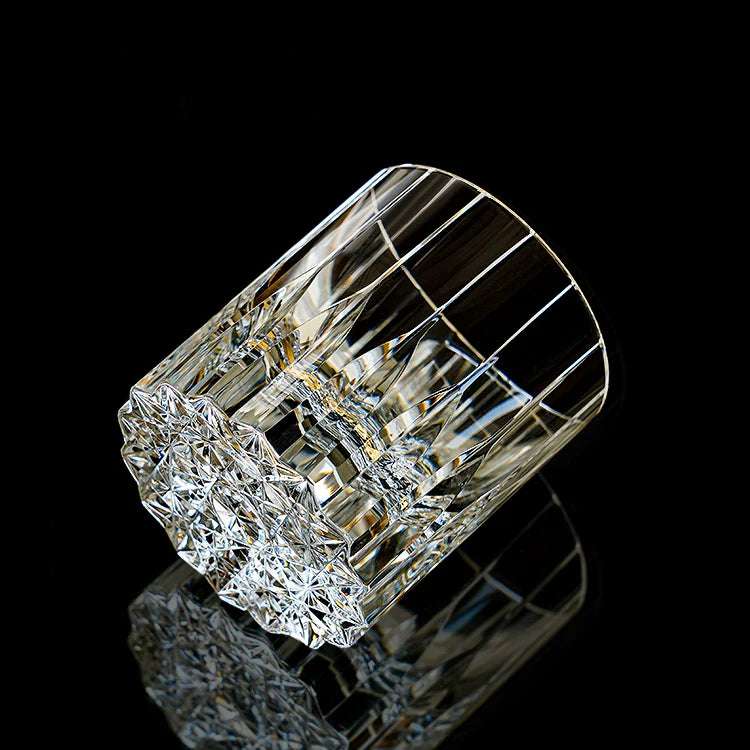 ClayWhispers Multi-Color Edition Dazzling Whisky Glasses With Wooden Box